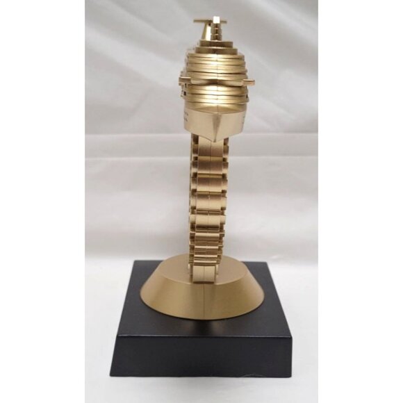 Carnival CCL CELEBRATION Gold Plastic Ship on a Stick Cruise Trophy - Picture 2 of 6